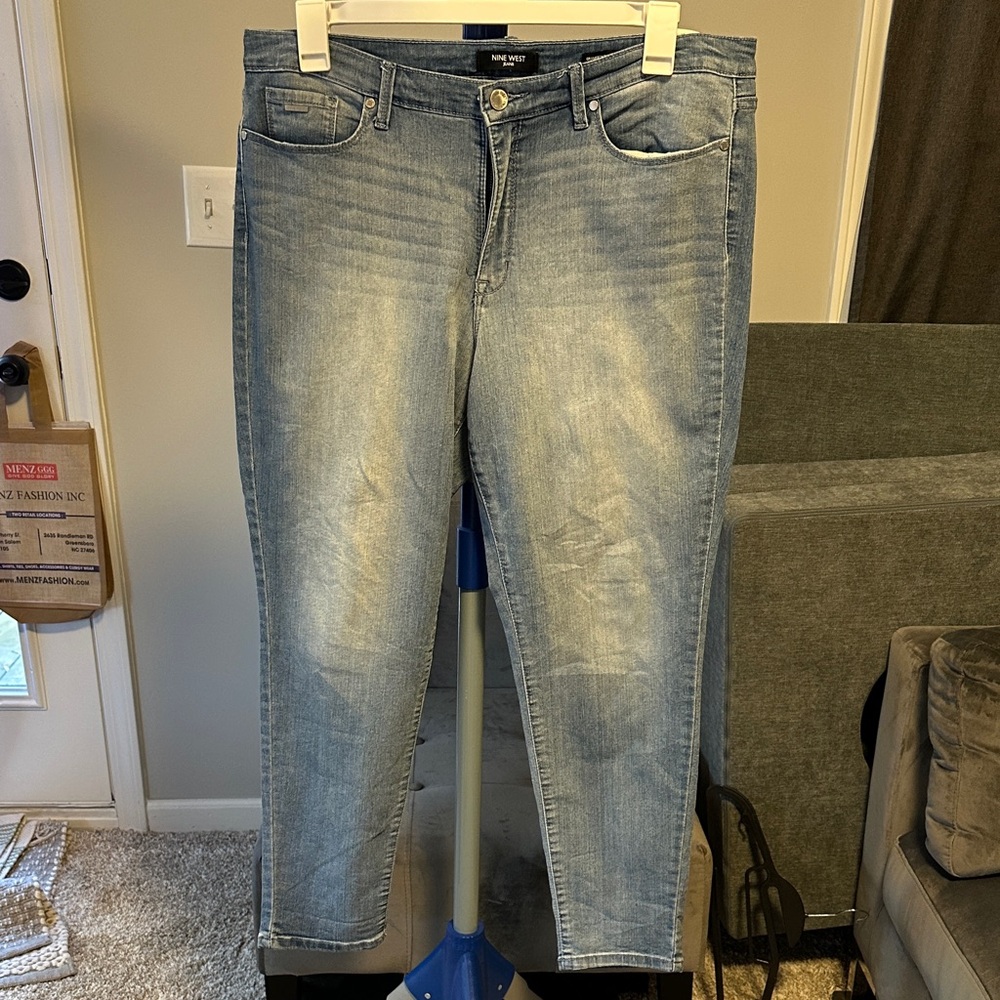 Nine West Denim Skinny Jeans in Light Blue